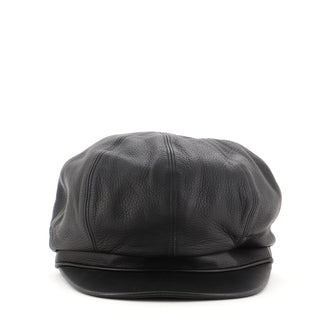Hermes NewsBoy Hat Leather