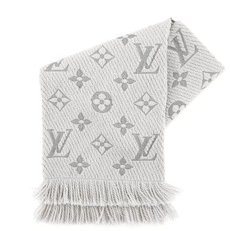 Louis Vuitton Logomania Scarf Wool Blend