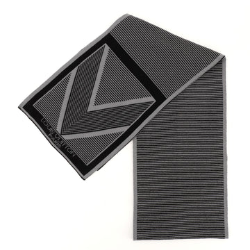 Louis Vuitton Chevron Stripe Scarf Wool
