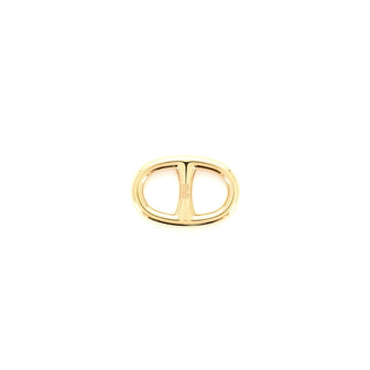 Hermes Chaine D'Ancre Scarf Ring Permabrass