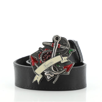 Gucci Anchor Belt Leather