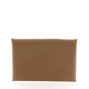 Hermes Calvi Card Case Barenia
