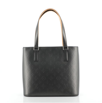Louis Vuitton Mat Stockton Handbag Monogram Vernis