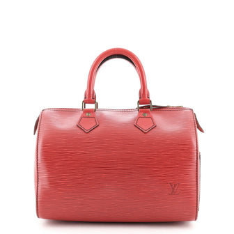Louis Vuitton Speedy Handbag Epi Leather 25