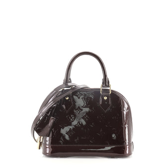 Louis Vuitton Alma Handbag Monogram Vernis BB