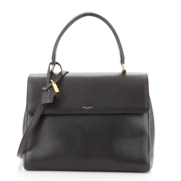 Saint Laurent Moujik Top Handle Bag Leather Medium