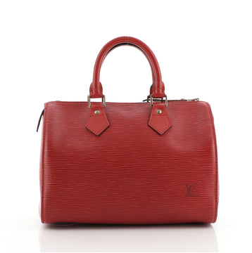 Louis Vuitton Speedy Handbag Epi Leather 25