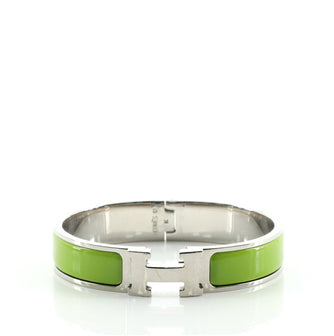 Hermes Clic H Bracelet Enamel Narrow