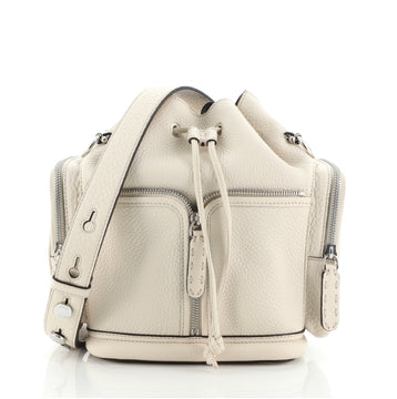 Fendi Selleria Mon Tresor Bucket Bag Leather Small