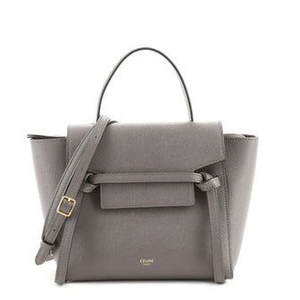 Celine Belt Bag Textured Leather Nano