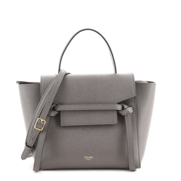 Celine Belt Bag Textured Leather Nano