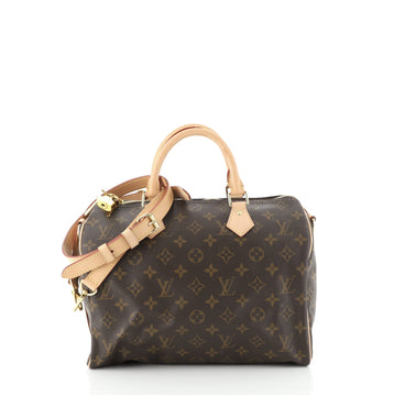 Louis Vuitton Speedy Bandouliere Bag Monogram Canvas 30