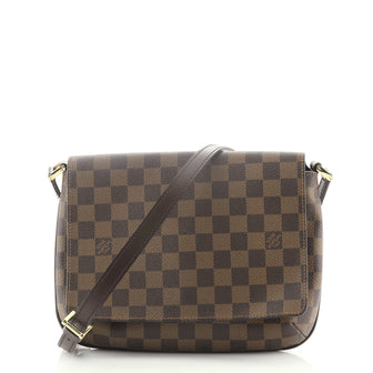 Louis Vuitton Musette Tango Handbag Damier