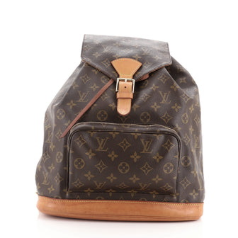 Louis Vuitton Montsouris Backpack Monogram Canvas GM
