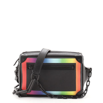 Louis Vuitton Soft Trunk Bag Rainbow Taiga Leather Mini