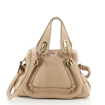 Paraty Top Handle Bag Leather Small