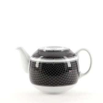 Hermes H Deco Teapot Porcelain