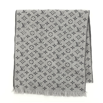 Louis Vuitton Classic Monogram Scarf Wool