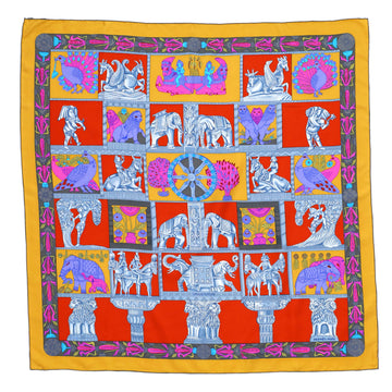 Hermes Torana Scarf Printed Silk 90