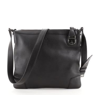Gucci Vintage Zip Lock Messenger Leather Large