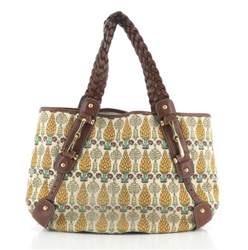 Gucci Pelham Shoulder Bag Printed Canvas Medium