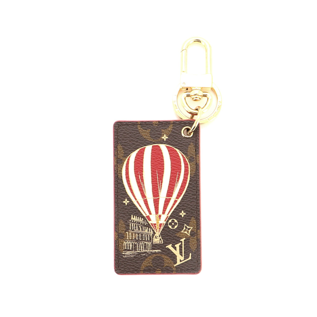 LOUIS VUITTON Monogram Illustre Air Balloon Bag Charm 87656