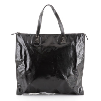 Gucci Crest Tote Coated Canvas Large