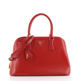 Prada Promenade Bag Vernice Saffiano Leather Medium