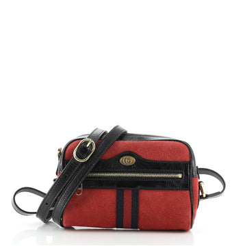 Gucci Ophidia Shoulder Bag Suede Mini