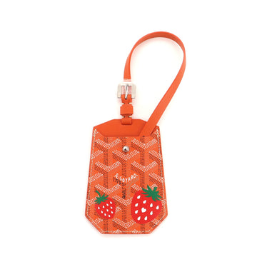 Goyard Luggage Tag Printed Coated Canvas