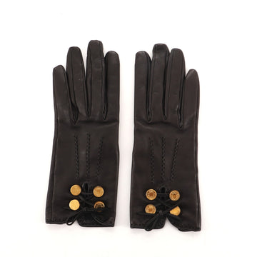 Hermes Gloves Stitched Leather