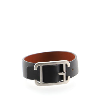 Hermes Buckle Bracelet Leather
