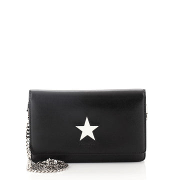 Givenchy Pandora Chain Wallet Embellished Leather