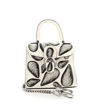 Delvaux Brillant Charm Printed Leather