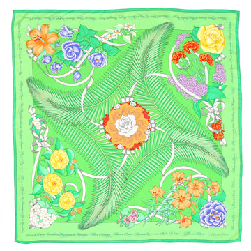 Hermes Carre Printed Silk 90