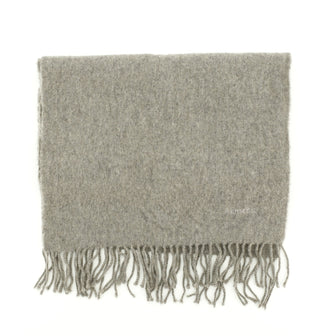 Hermes Fringe Scarf Cashmere