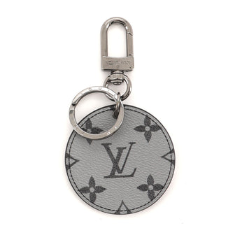 Louis Vuitton Round Bag Charm and Key Holder Monogram Reverse Eclipse