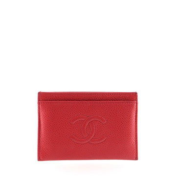 Chanel Timeless Card Holder Caviar