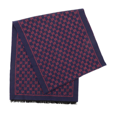 Gucci GG Scarf Lurex Wool Blend