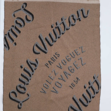 Louis Vuitton Handwriting Blanket Wool with Cashmere