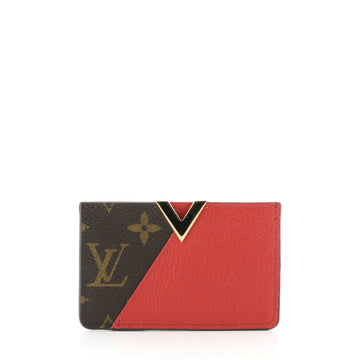 Louis Vuitton Kimono Card Holder Monogram Canvas and Leather