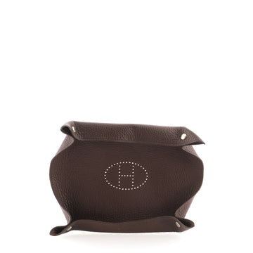 Hermes Mises Et Relances Change Tray Leather