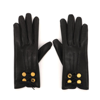Hermes Tie Knot Gloves Leather