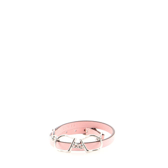 Hermes Etrier Double Tour Bracelet Leather
