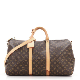 Louis Vuitton Keepall Bandouliere Bag Monogram Canvas 50