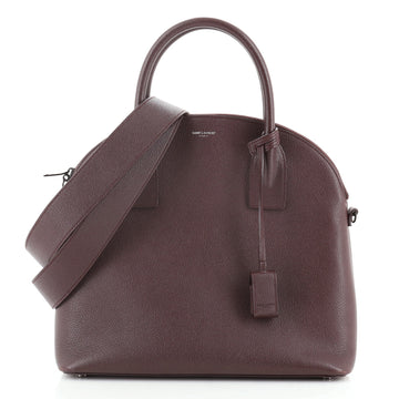 Saint Laurent Dome Top Handle Bag Leather Medium