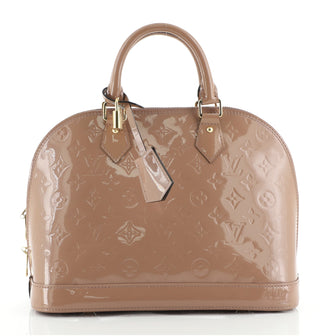 Louis Vuitton Alma Handbag Monogram Vernis PM