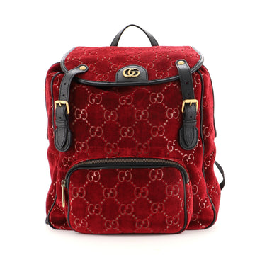 Gucci GG Marmont Backpack GG Velvet Small
