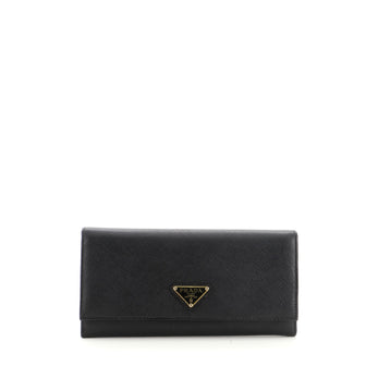 Prada Flap Wallet Saffiano Leather Long
