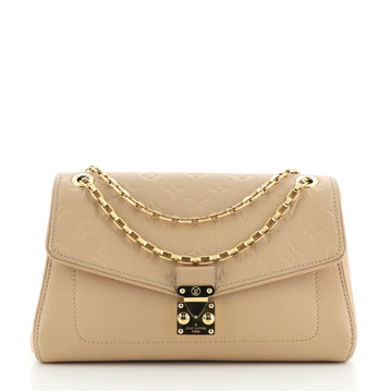 Louis Vuitton Saint Germain Handbag Monogram Empreinte Leather PM